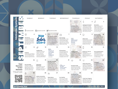[Free Download] September Well-Being Calendar